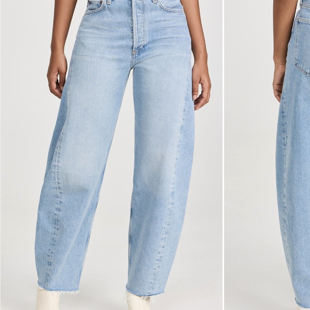 Agolde Luna Pieced Jeans in Void